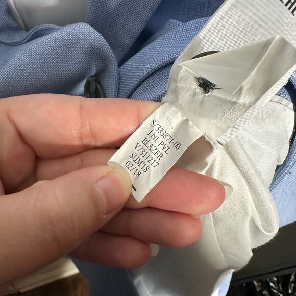 Banana Republic Sky Blue Suit Jacket - Picture 7 of 9